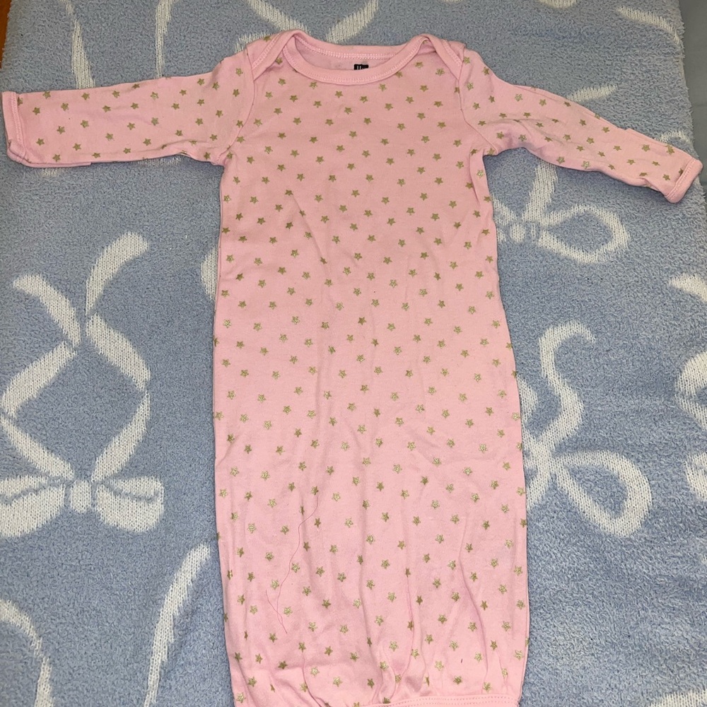 Pink Sleep Sack Pajamas with Long Sleeves